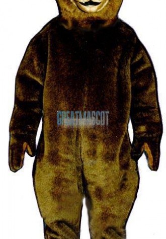 Mrs.Brown Bear Lightweight Mascot Costume
