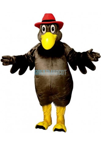 Mr. Crow w Hat Lightweight Mascot Costume