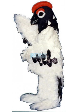 Elegant Snowbird Lightweight Mascot Costume