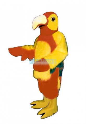 Red Parrot Lightweight Mascot Costume