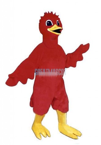 Scarlet Bird Lightweight Mascot Costume