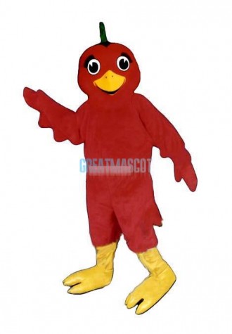 Li'l Red Bird Lightweight Mascot Costume