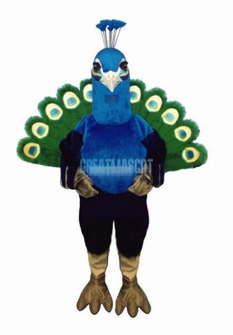 Peacock Lightweight Mascot Costume