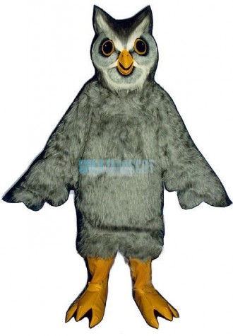 Gray Owl Lightweight Mascot Costume