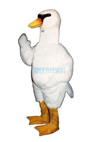 Swan Lightweight Mascot Costume