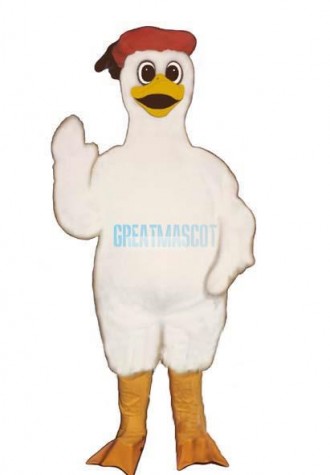 Loose Goose w-Hat Lightweight Mascot Costume