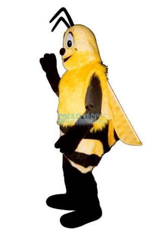 Fuzzy Bee Lightweight Mascot Costume