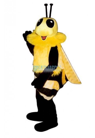 Fluffy Bee Lightweight Mascot Costume