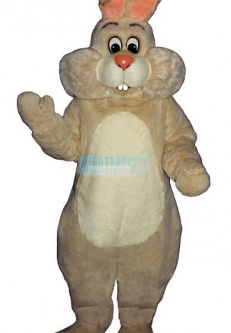 Marshmallow Bunny Lightweight Mascot Costume