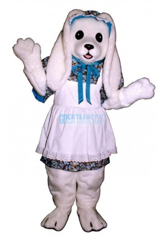 Rosemary Rabbit Lightweight Mascot Costume