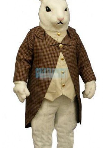 Herr Lapin w-Coat & Vest Lightweight Mascot Costume