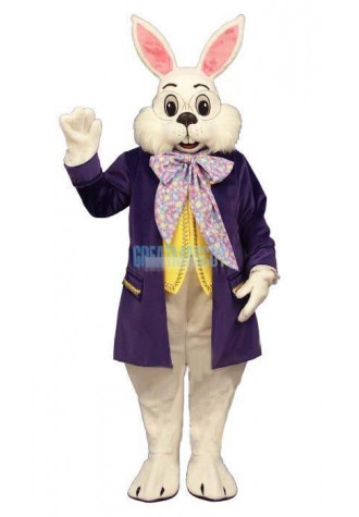 Wendell w-Purple Jacket Lightweight Mascot Costume
