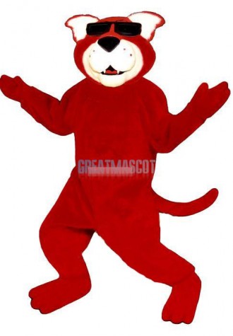 Ready Red Cat Lightweight Mascot Costume