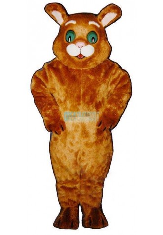 Wide-Eyed Cat Lightweight Mascot Costume