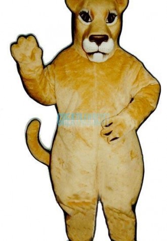 Realistic Lioness Lightweight Mascot Costume