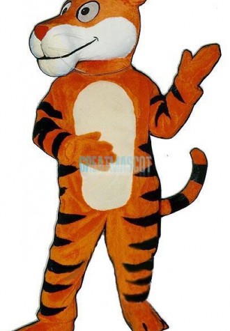 Friendly Tiger Lightweight Mascot Costume