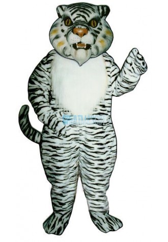 White Tiger Lightweight Mascot Costume