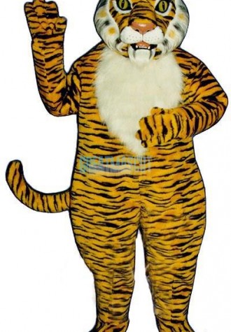 Realistic Tiger Lightweight Mascot Costume