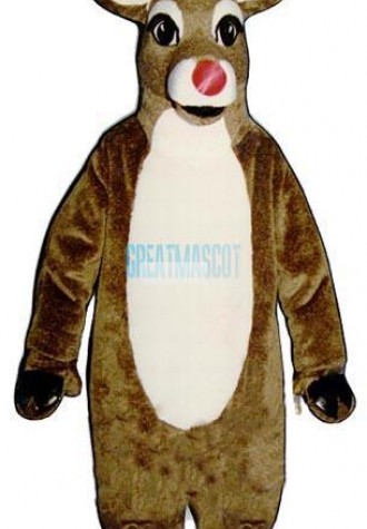 Mistletoe Deer Lightweight Mascot Costume