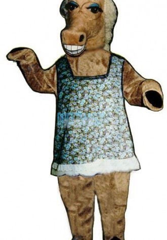 Martha Mare w-outfit Lightweight Mascot Costume