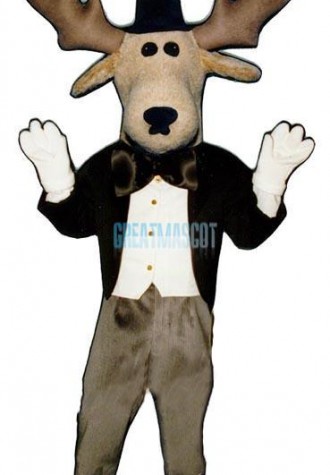 Moose About Town Lightweight Mascot Costume