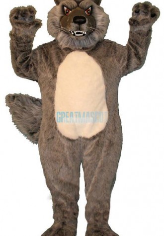 Growling Wolf Lightweight Mascot Costume