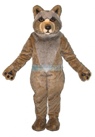 Mexican Grey Wolf Lightweight Mascot Costume