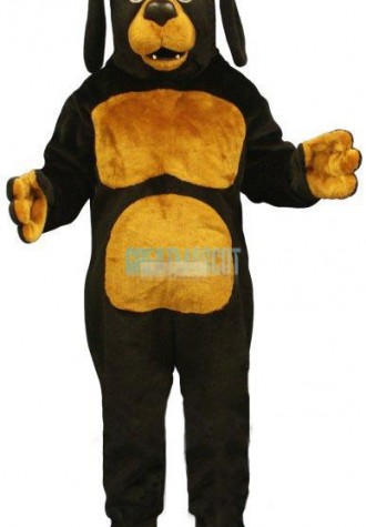 Dobie Dog Lightweight Mascot Costume