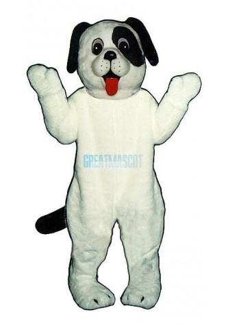 White Puppy Lightweight Mascot Costume