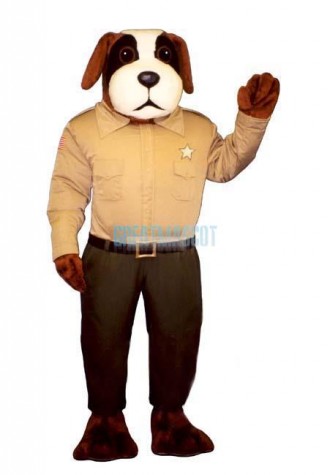 Sheriff Snoop Lightweight Mascot Costume
