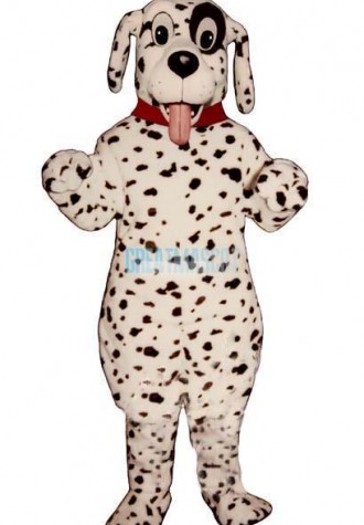 Cute Dalmation w-Collar Lightweight Mascot Costume