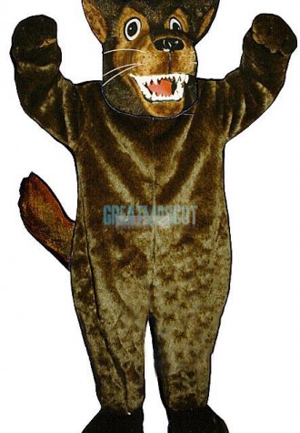 Mean Wolf Lightweight Mascot Costume