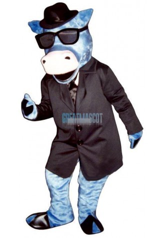 Blues Moo Lightweight Mascot Costume