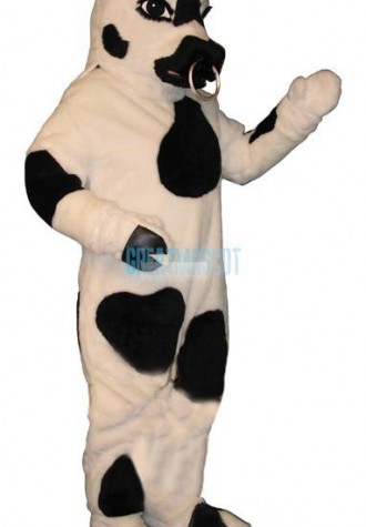 Meadow Cow with Nose Ring Lightweight Mascot Costume