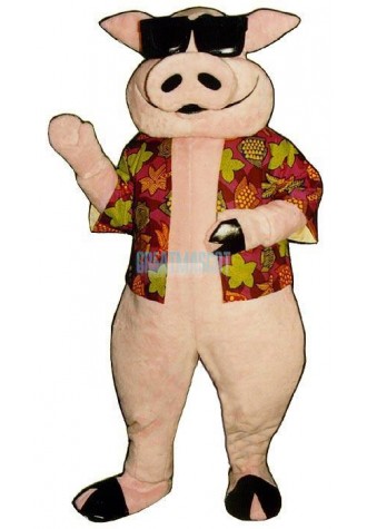 Hawaiian Hog Lightweight Mascot Costume