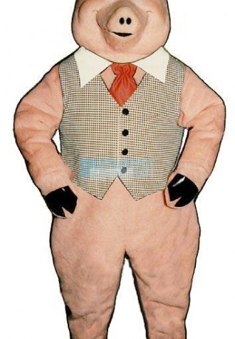 Pierre Pig w-vest Lightweight Mascot Costume