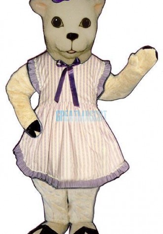 Lamb w-apron Lightweight Mascot Costume