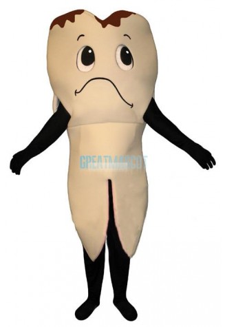 Sad Tooth Lightweight Mascot Costume