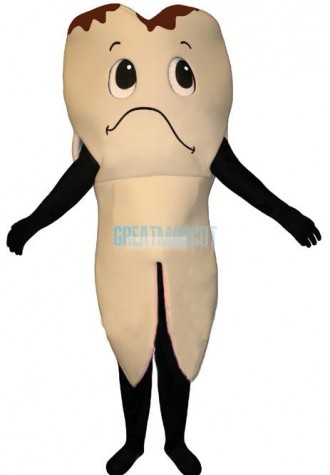 Sad Tooth Lightweight Mascot Costume