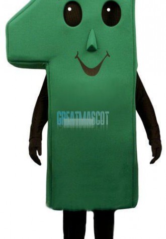 Number One Lightweight Mascot Costume