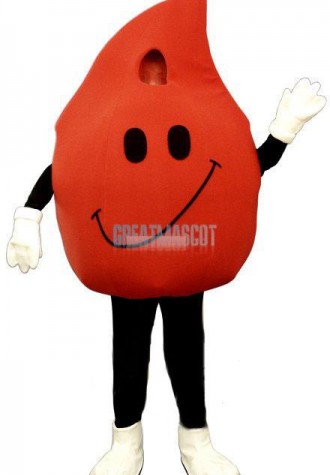 Ketchup Drop Lightweight Mascot Costume