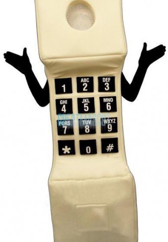 Phony Phone Lightweight Mascot Costume