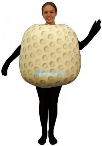 Golf Ball Lightweight Mascot Costume