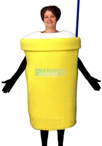 Milk Shake Lightweight Mascot Costume