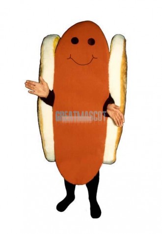 Dog with Bun Lightweight Mascot Costume