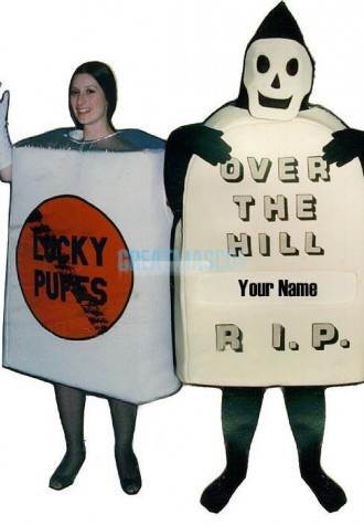 No Smoke Cigarettes Lightweight Mascot Costume