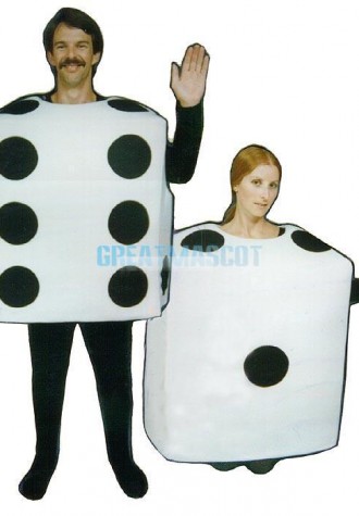 Dice Lightweight Mascot Costume