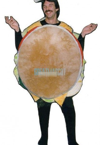 Hamburger Lightweight Mascot Costume