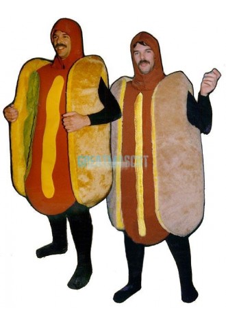 Hot Dog w-Relish Lightweight Mascot Costume