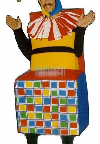 Jack in The Box Lightweight Mascot Costume